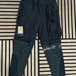Nike Men’s Medium ISPA Convertible Cargo Utility Pants Black DD3796-011 NEW